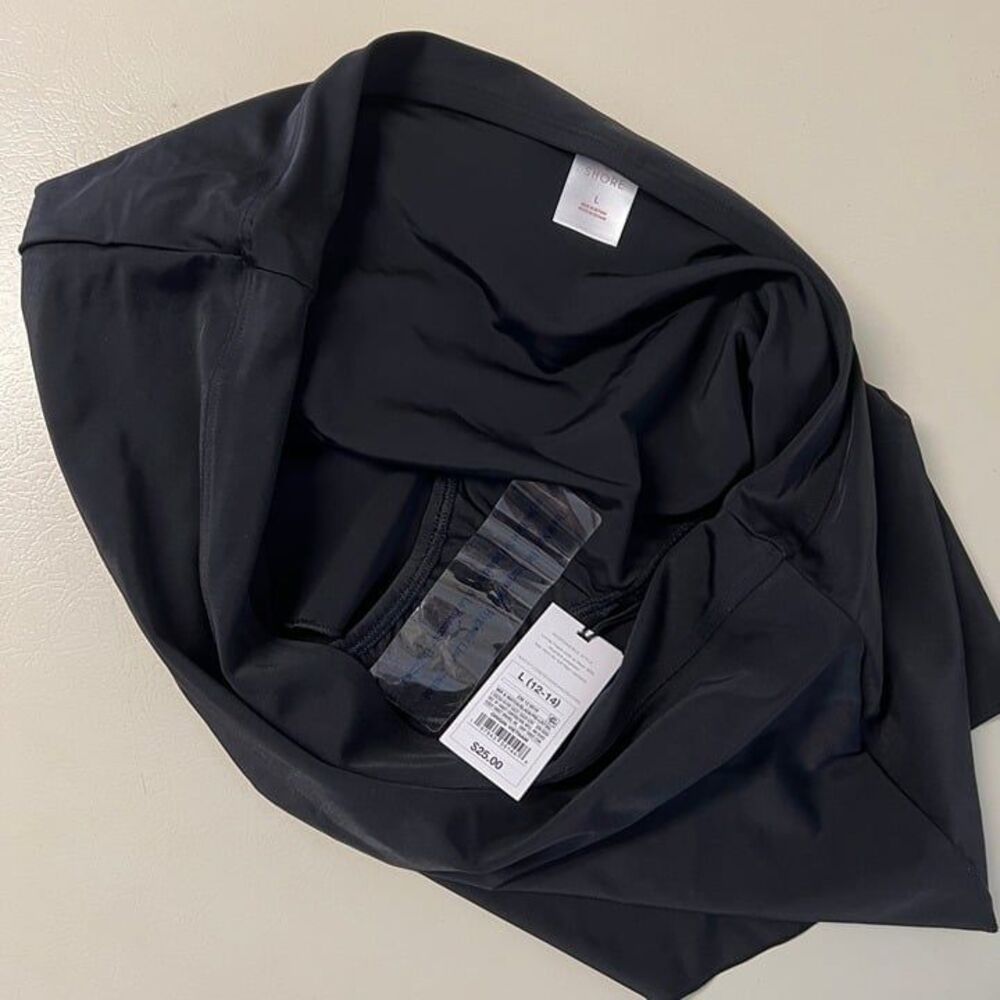 Shade & Shore Women's Elastic Waist Swim Skirtini - Size Large - Picture 6 of 9